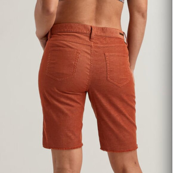 TITLE NINE Corduroy Dog Town SHORTS 10" inch TEAL - Picture 6 of 6